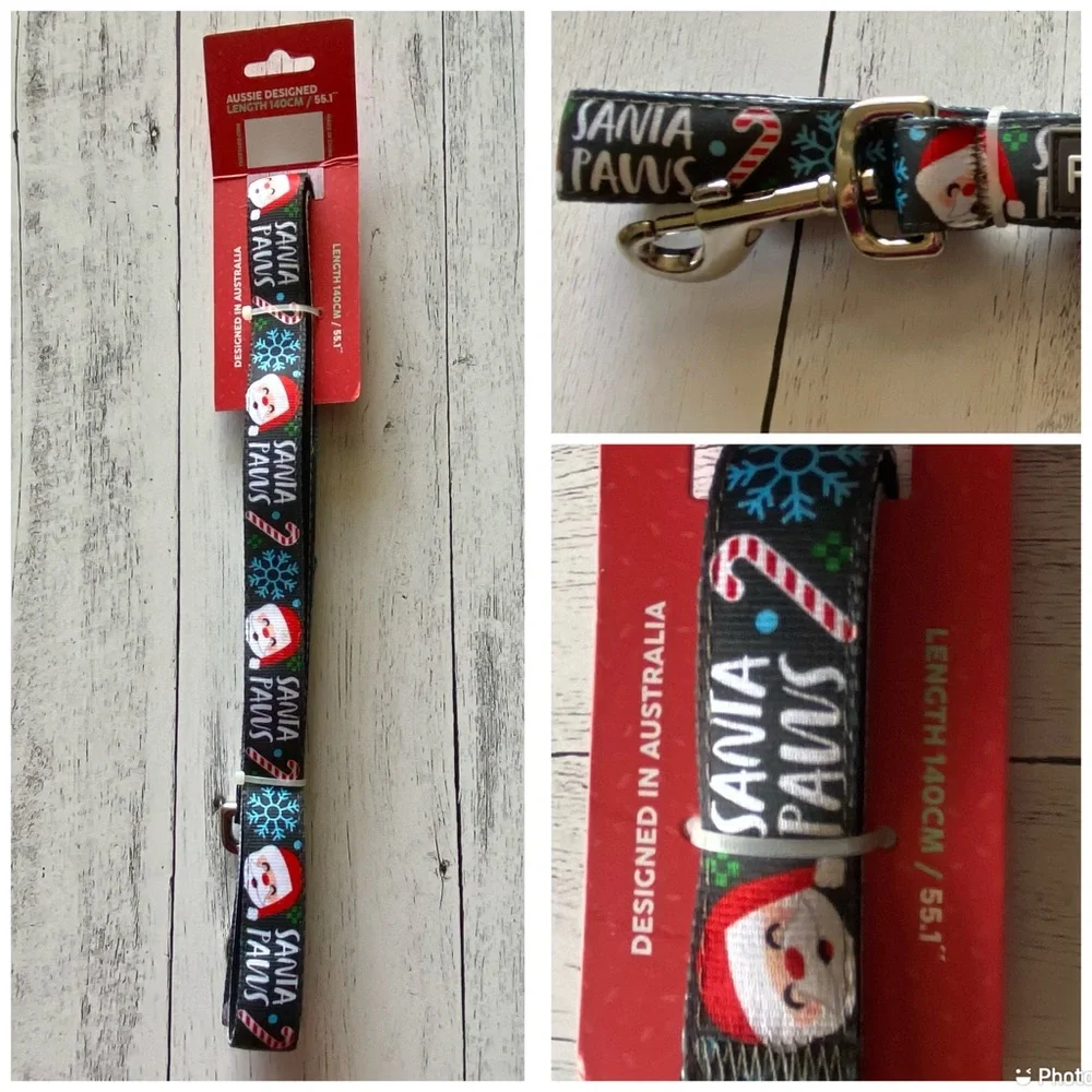 Dog‎ Lead - Santa Paws Pet Leash